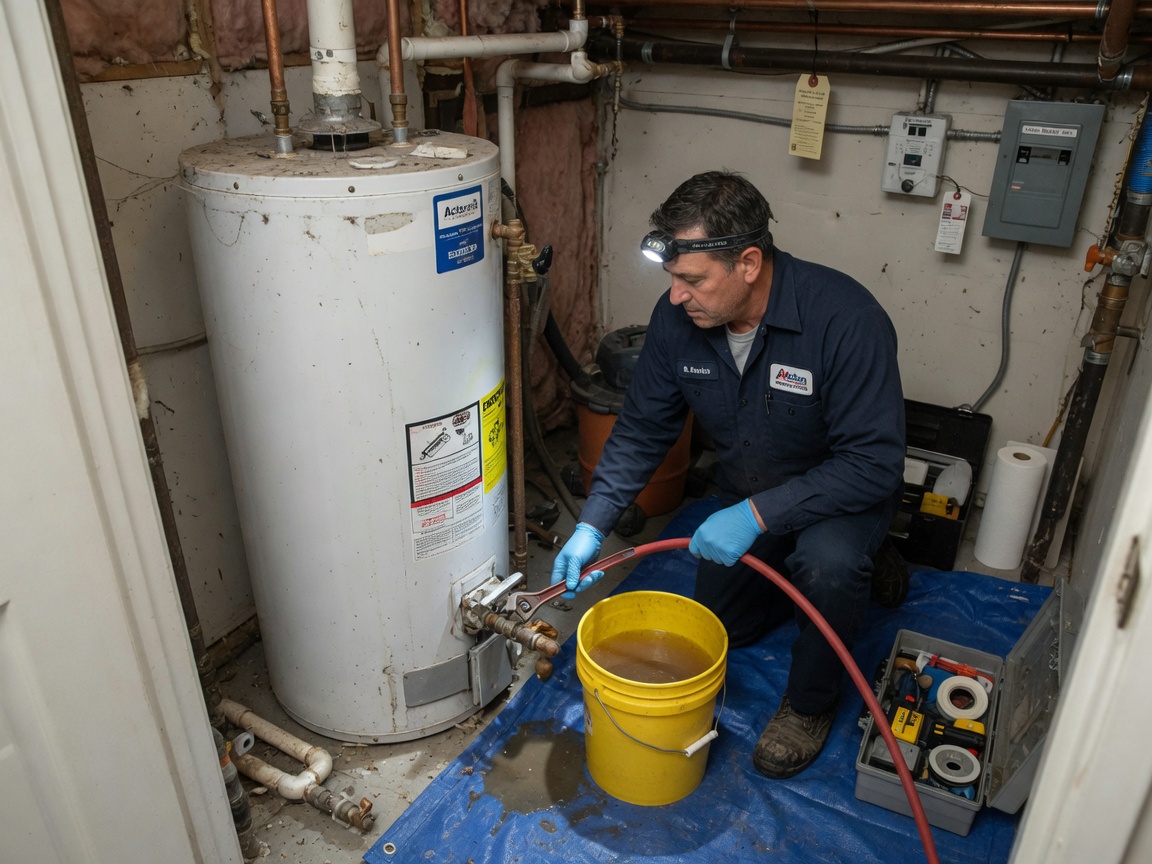Water Heater Maintenance in Acton